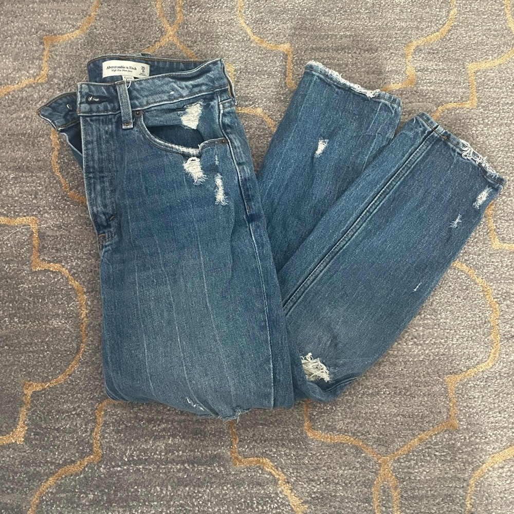Abercrombie Curve Love Mom jeans